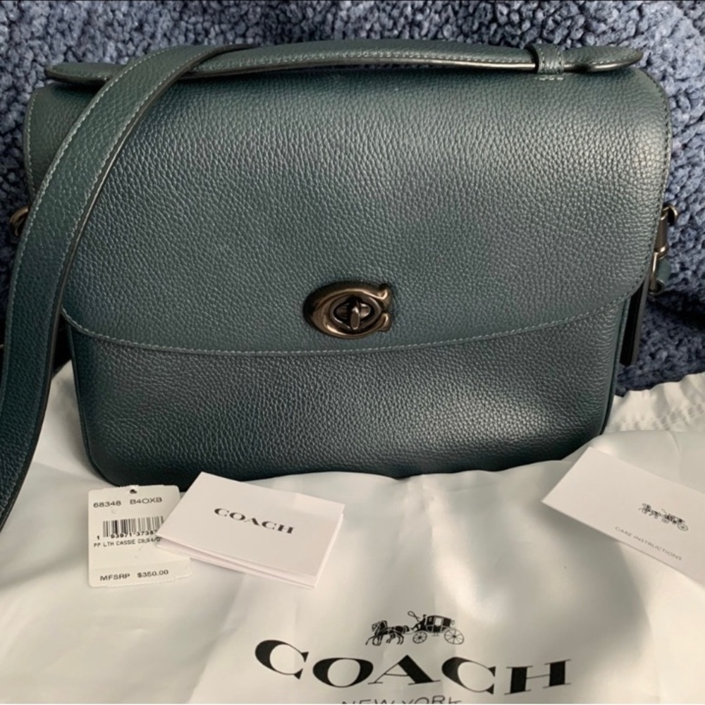 Coach Cassie Crossbody - Pine / Forest Green